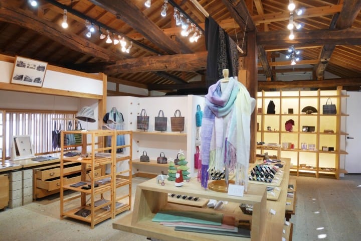 茨城結城つむぎの館商品