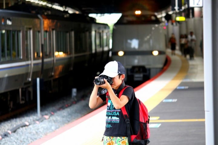 撮影注意_電車