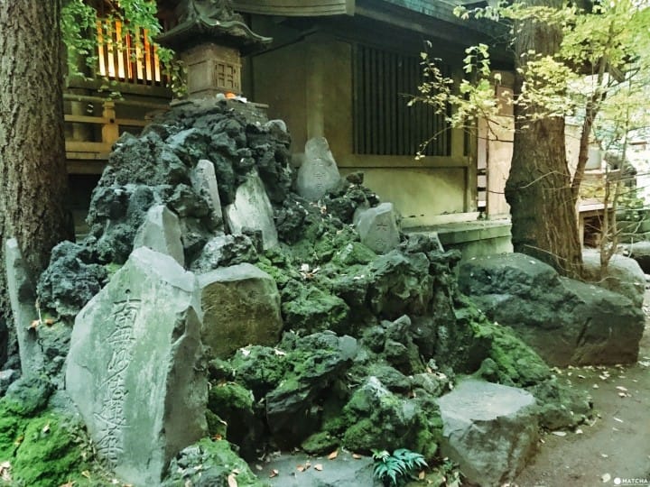 淺間神社 稻荷鬼王神社 富士塚