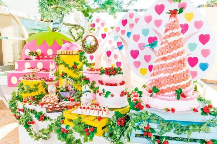 东京希尔顿草莓吃到饱