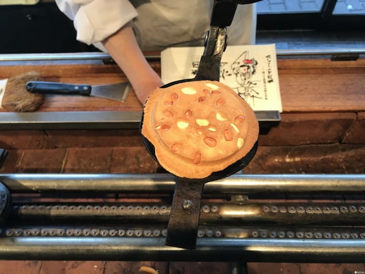 盛冈手工艺村煎饼制作成品