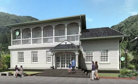 星巴克鹿儿岛仙巌园店