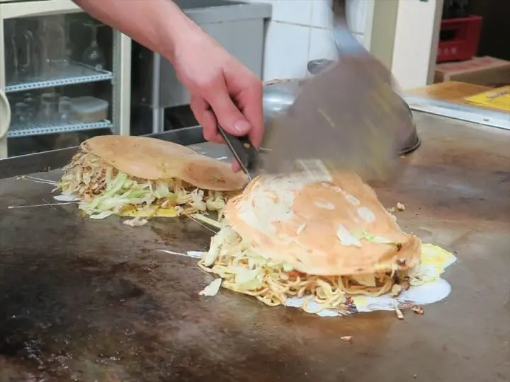 大坂烧 广岛烧 铁板