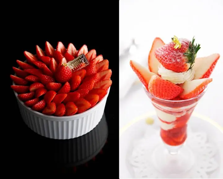 到日本吃草莓 銀座資生堂