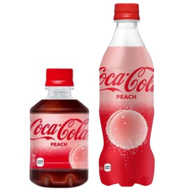 可口可樂日本桃子口味