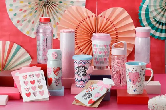 星巴克情人节巧克力新品