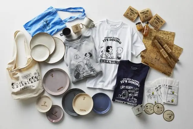 中目黑“PEANUTS Cafe” 限定商品