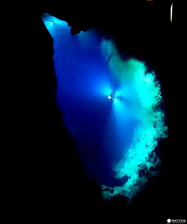 岩手龍泉洞第一地底湖