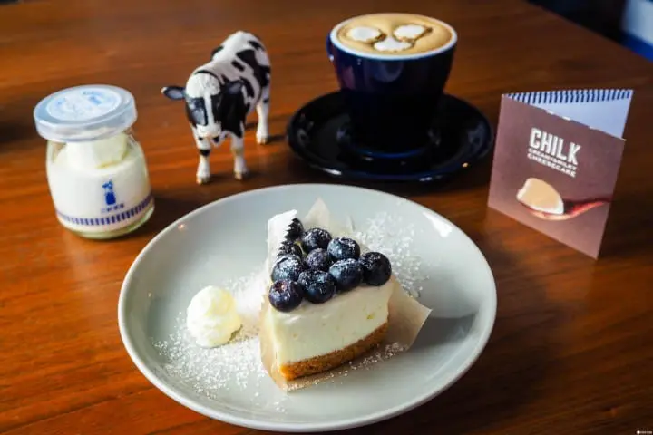 三軒茶屋 拿鐵咖啡起司蛋糕