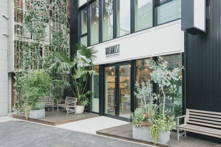 原宿旗舰店BOTANIST Tokyo外观