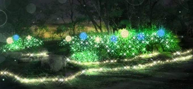 京都梅小路公园点灯