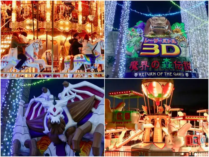 【大阪】光之遊樂園綻放浪漫，枚方公園夜間點燈