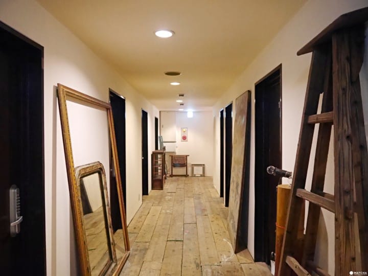 Apartment Hotel新宿一樓走廊