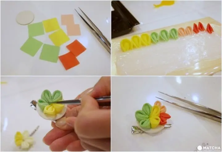 淺草橋つまみ堂髮飾