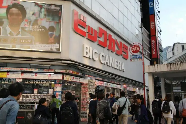 BIC CAMERA 新宿東口站前店