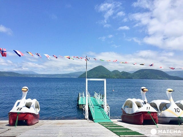 【北海道洞爺湖】泡湯之外還可以這樣玩:獨木舟、騎馬體驗,搭汽船遊中島,朝聖銀魂名店
