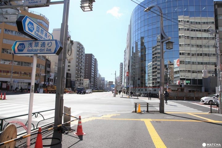 田原町駅、浅草駅からMATCHAオフィスへの行き方