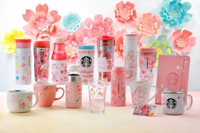 2018 Starbucks星巴克樱花商品系列