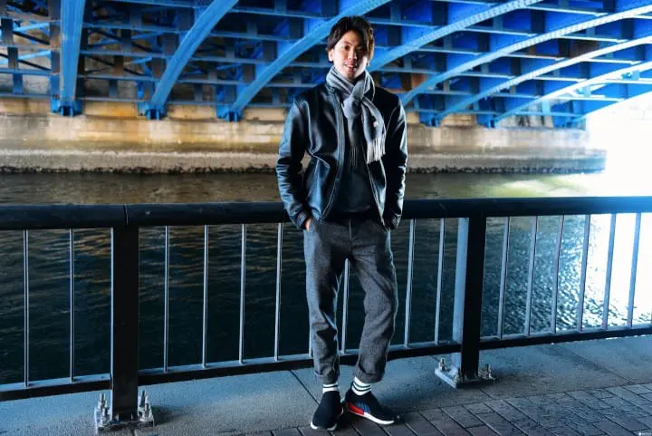 日本关西3,4月天气与服装 男