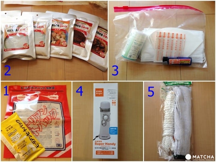 地震包防灾用品