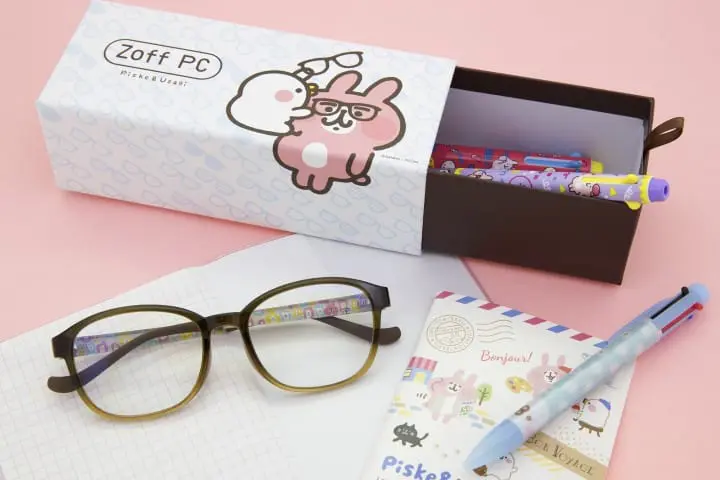 卡娜赫拉：兔兔P助 Zoff眼镜