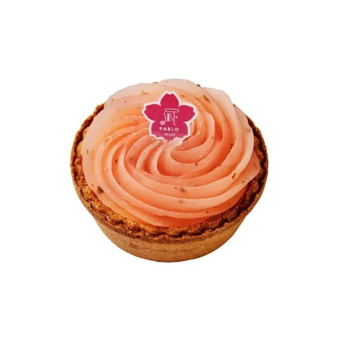 Pablo Mini起司塔櫻花麻糬