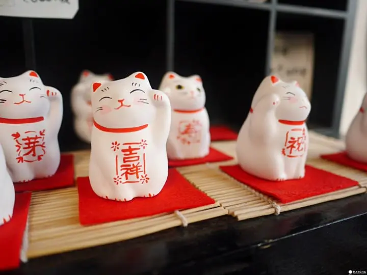 開運谷中堂漢字貓