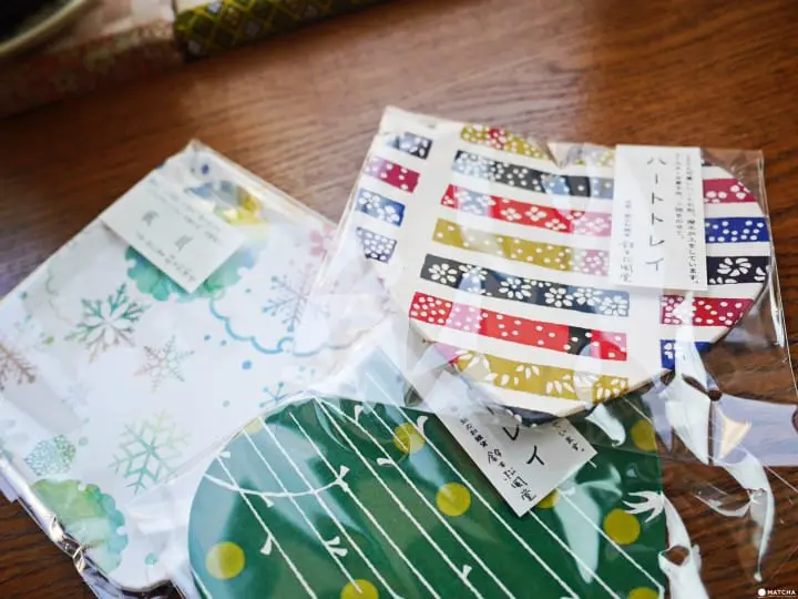 健真堂和紙小盤