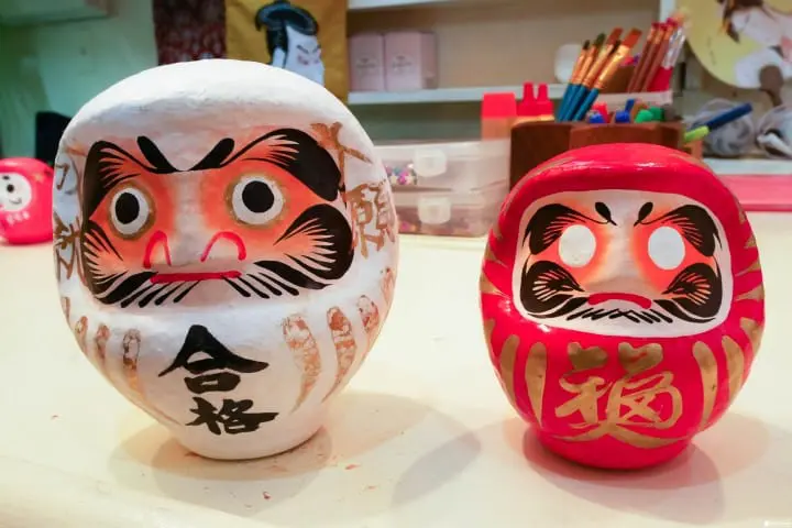 淺草周邊景點 親子手繪不倒翁