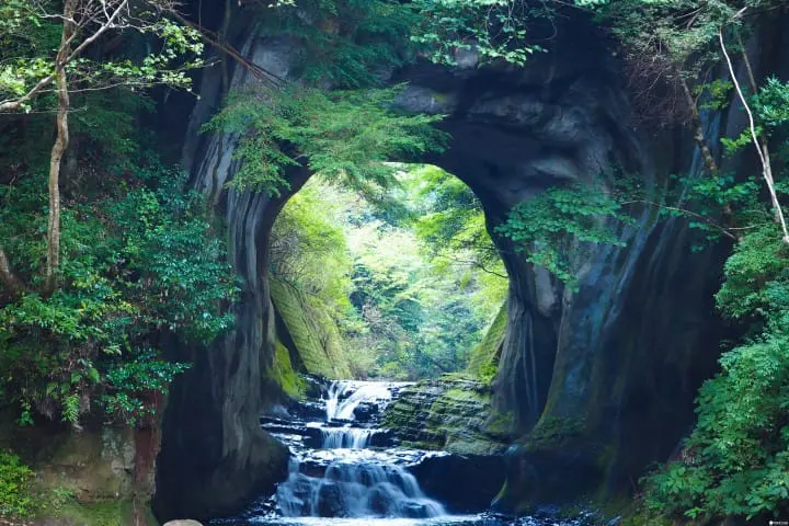 東京近郊濃溝瀑布