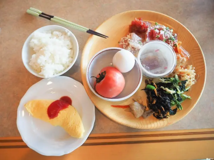 東京近郊 千葉鴨川溫泉飯店早餐