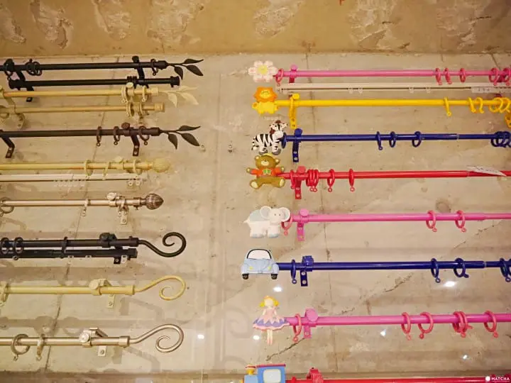 友安制作所cafe窗帘杆