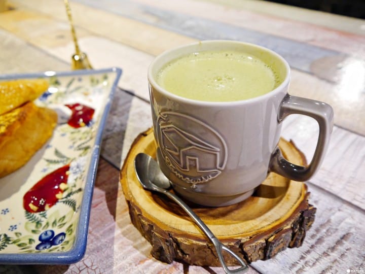 友安製作所cafe抹茶拿鐵