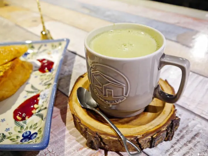 友安制作所cafe抹茶拿铁