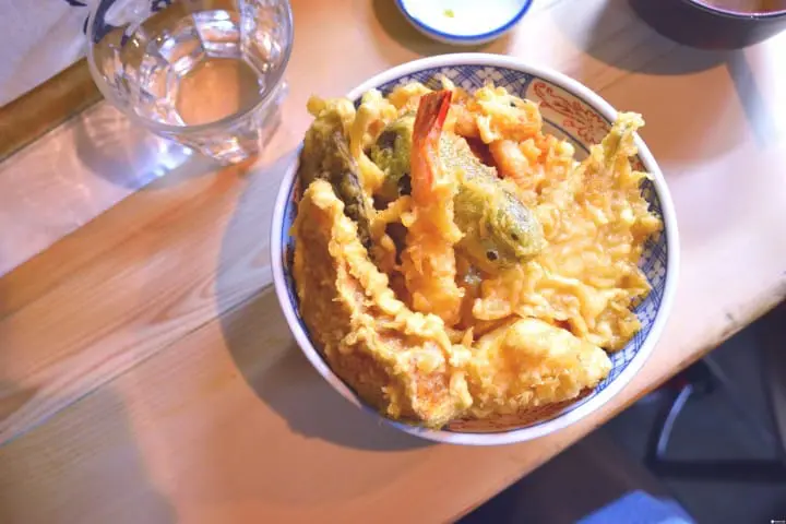 高圓寺巷弄美食ー炸蛋天丼專賣店「天すけ（天助）」