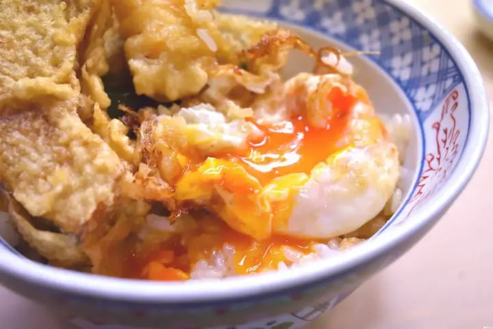 高圓寺巷弄美食ー炸蛋天丼專賣店「天すけ（天助）」