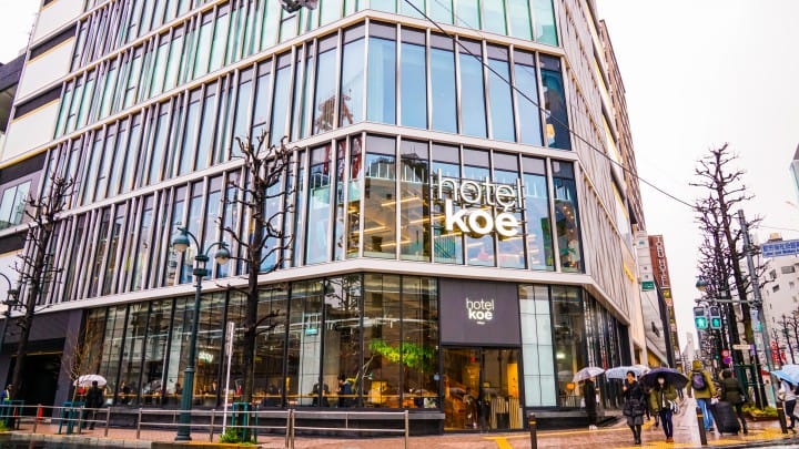 东京涩谷hotel koe tokyo