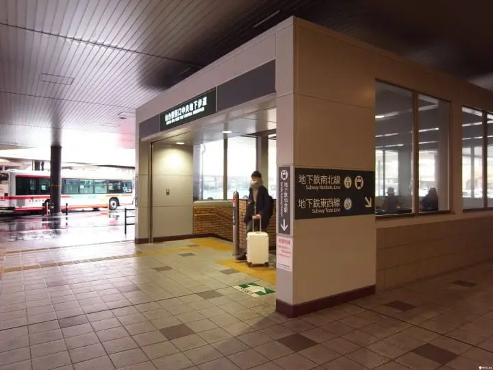 仙台車站地下鐵步道