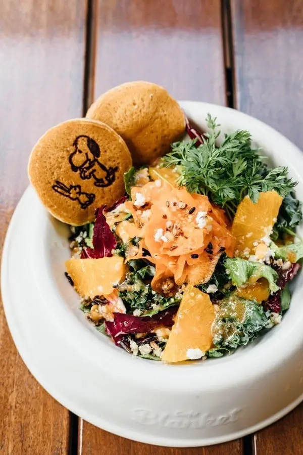 東京六本木史努比博物館 沙拉