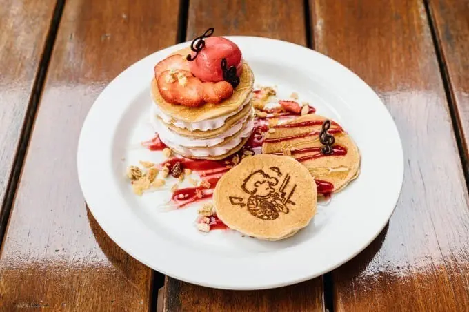 東京六本木史努比博物館 鬆餅