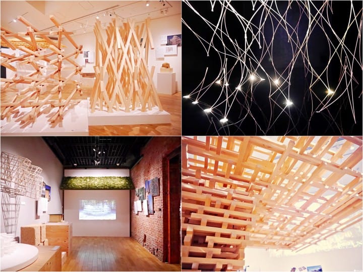 隈研吾三十年作品特展,在东京车站画廊与物质深度对话