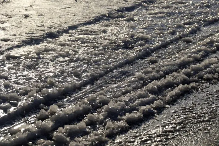 地面结冰