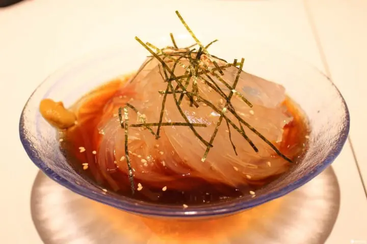 日式點心：寒天麵心天