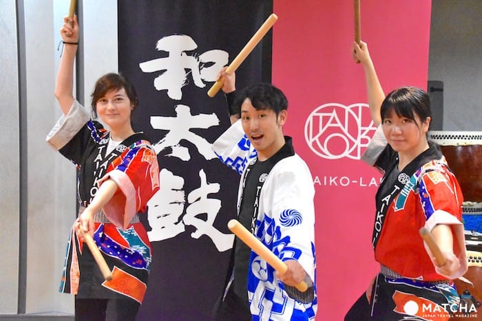 まるでエクササイズ⁉「TAIKO-LAB」で日本の伝統打楽器を演奏しよう
