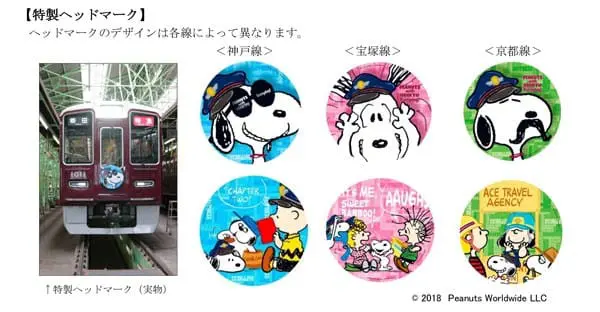 「PEANUTS with HANKYU」阪急電鐵