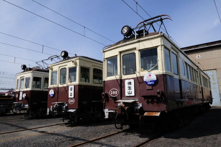 琴電大正浪漫電車