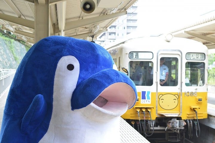 【香川高松】絕境重生的海豚電車 高松琴平電鐵