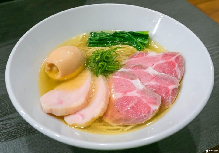 麺や福はらの特製芳醇鶏そば塩
