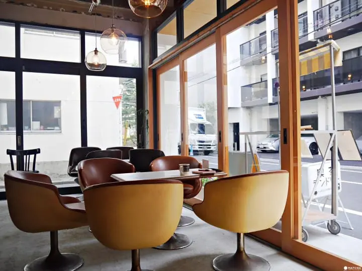 喫茶洗衣店咖啡座位