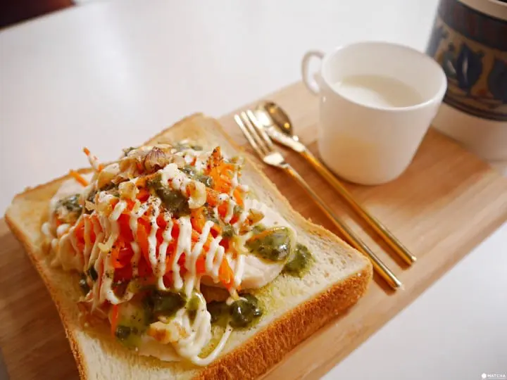 喫茶洗衣店吐司咖啡